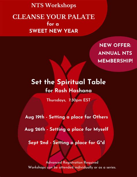 Set The Spiritual Table For Rosh Hashana My Jewish Learning