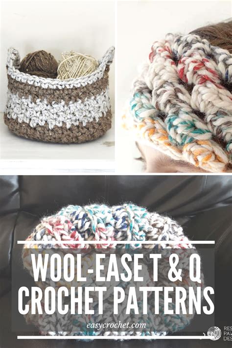 Wool Ease Thick And Quick Patterns Free Crochet Patterns Chunky