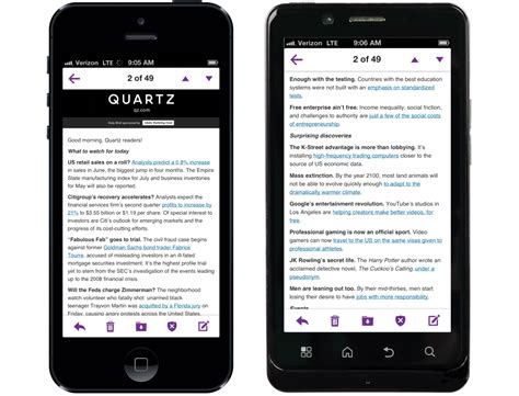 the quartz brief app is being shut down talking biz news