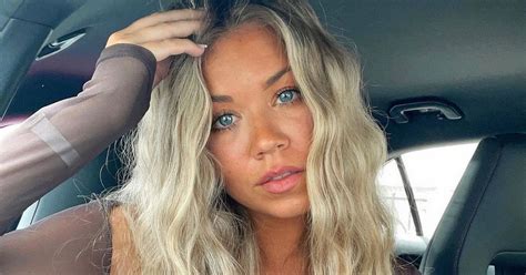 Alan Shearers Daughter Hollie Treats Fans To Racy Love Island Style