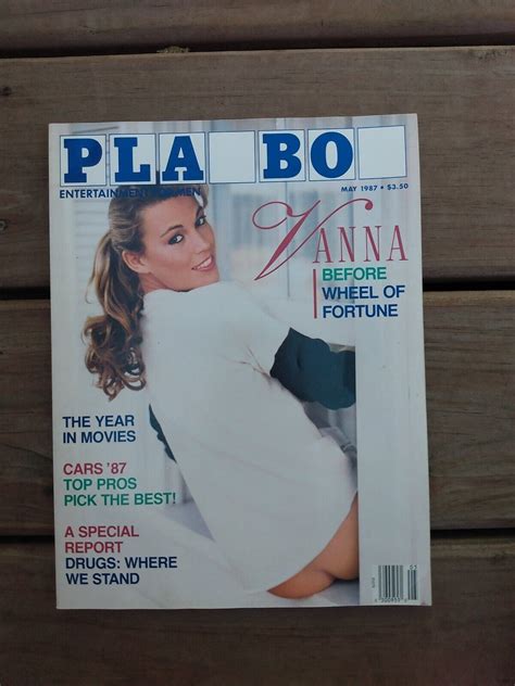Mavin Playboy Magazine Vanna White May