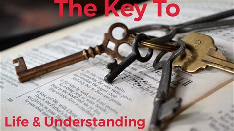 The key to Life and understanding. Live longer Healthier and Happier