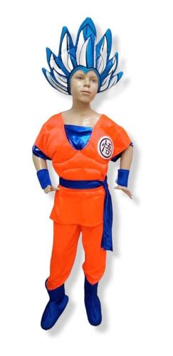 Disfraz De Goku Super Saiyan Blue Disfraces Y Fiestas Luza Peluza