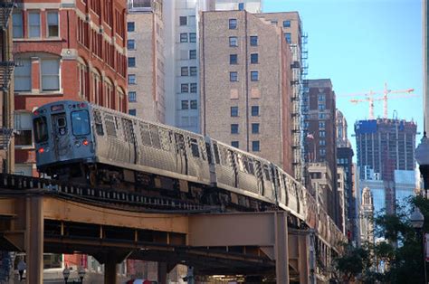 Chicago Elevated Train Nittany Blue Flickr