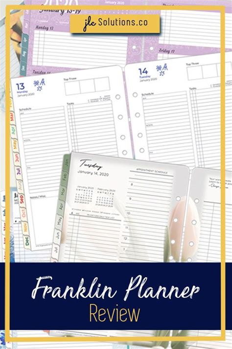 Franklin Planners Come In Many Different Sizes From Compact To Full