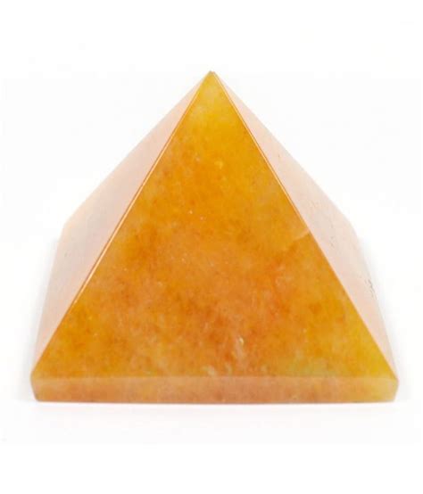 Vastu Samadhan Natural Citrine Pyramid Crystal Stone Pyramid For Reiki