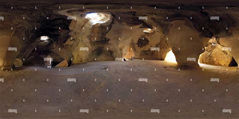 360° View Of Bell Cave Beit Guvrin The 480 Caves Of Beit Guvrin