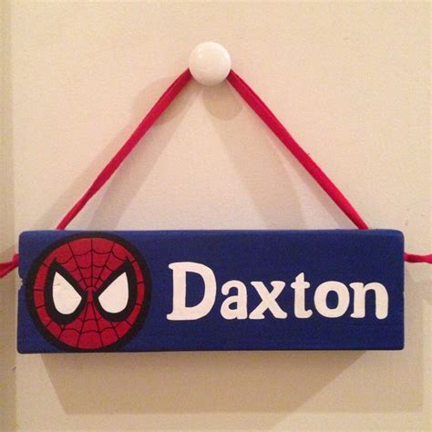 Spider Man Sign Projects Spiderman Handmade