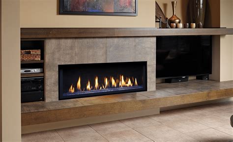 Linear fireplaces are contemporary fireplaces. Gas fireplace | Linear fireplace, Modern fireplace ...