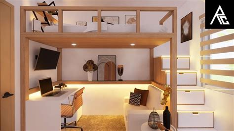 Cozy Loft Bed Idea For Small Rooms Loft House Design Loft Beds For