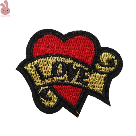 2017 New 10 Pcs Love Clothes Embroidered Iron On Patches For Clothing