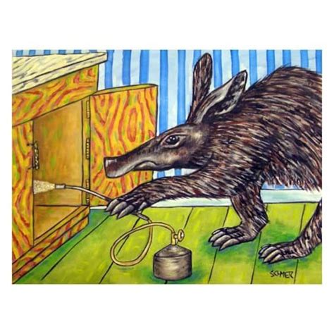 Aardvark Pest Control Art Print - Etsy