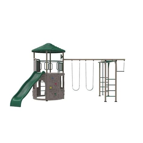 Lifetime Adventure Tower Deluxe Playset 91199 The Home Depot