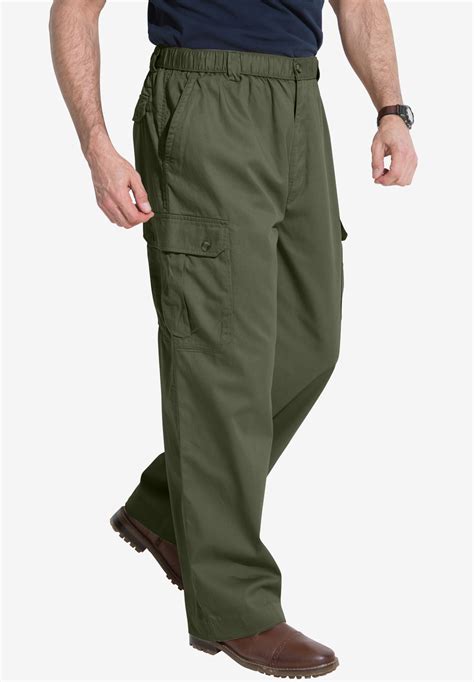 Idealsanxun Cargo Pants For Mens Casual Elastic Waist Loose Fit Cargo Pant Get The Best Deals