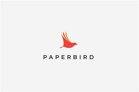 Paper Bird Logo Template By Artimasastudio On Envato Elements Logo