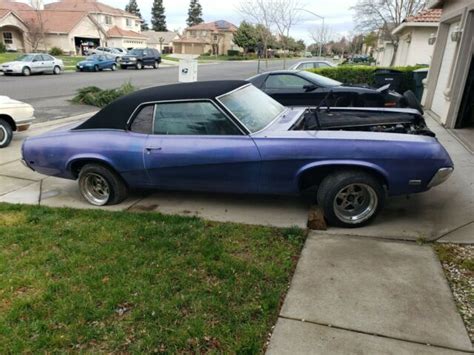 1969 Mercury Cougar Project Car For Sale Photos Technical