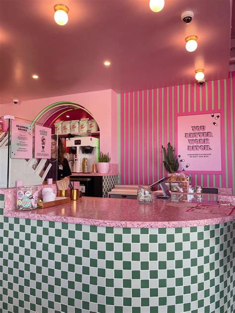 Aesthetic Cafes Pink Cafe Cute Cafes Girly Cafe Purple Cafe Pink