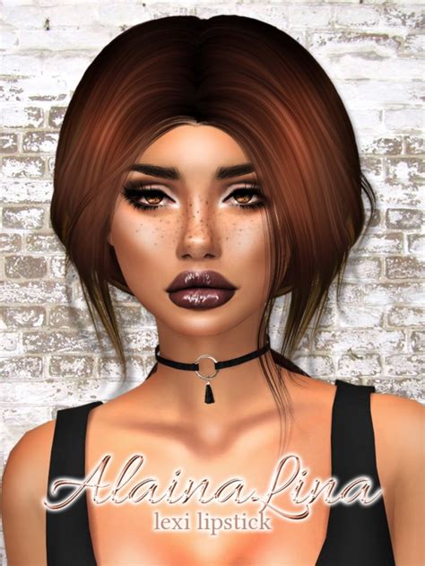 Lexi Lipstick At Alainalina Sims 4 Updates