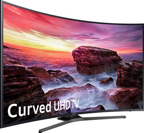 Best Buy Samsung 55 Class Led Curved Mu6500 Series 2160p Smart 4k Ultra Hd Tv With Hdr