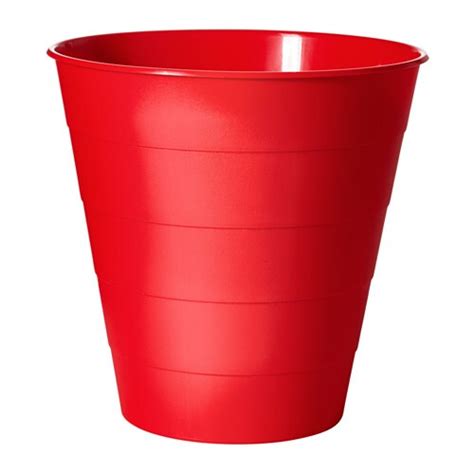 25 cool and functional ikea bathroom hacks. FNISS Waste bin - red - IKEA