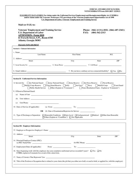 Eta Form 1010 Fill Out Sign Online And Download Fillable Pdf