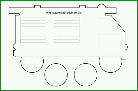 Am liebsten irgendwo herum rennen. Faszinieren Feuerwehrauto Basteln Vorlage Sie Jetzt ...