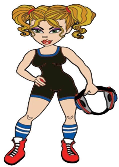 Download High Quality Wrestling Clipart Woman Transparent