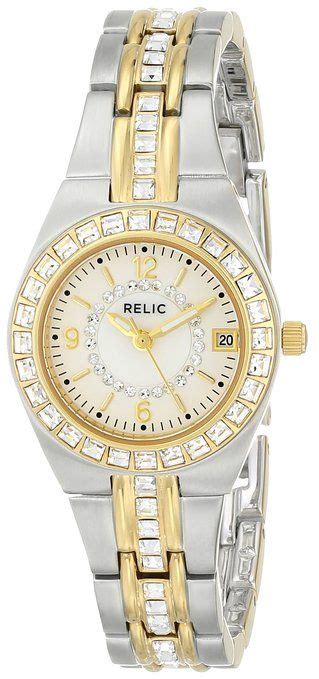 Relic By Fossil Womens Queens Court Quartz Stainless Steel Sport