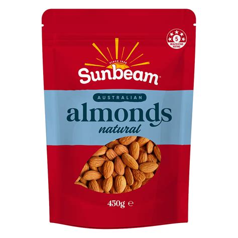 Sunbeam Natural Almonds Sunbeam Foods