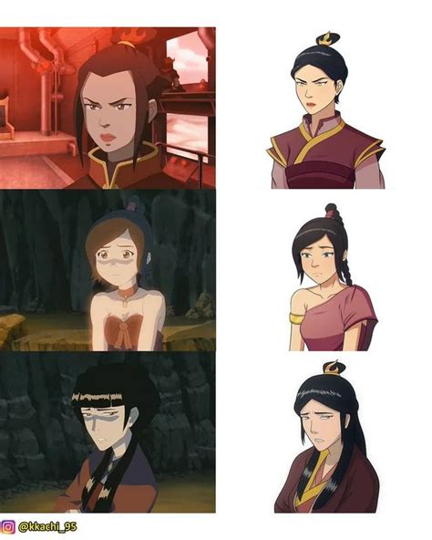 Grown Up Gaang 10 Years Older Thelastairbender Avatar Characters