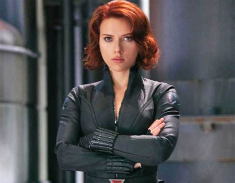 Scarlett Johansson Stunned With Her Sexy Red Hair In The Avengers