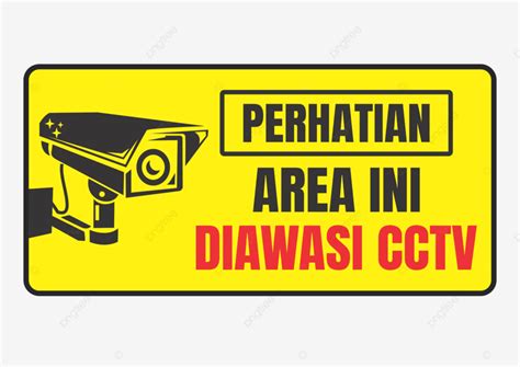 Sticker Icon This Area Is Monitored By Transparent Cctv Background