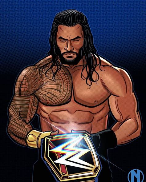 Roman Reigns Wwe On Instagram “this Is So Amazing ️ Incredible Artwork