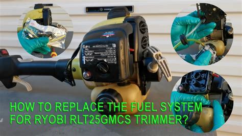 Vtech 10 How To Replace The Fuel Line System For Ryobi Rltgm25cs