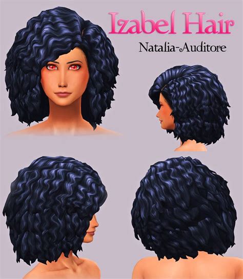 Curly Maxis Hairs Sims 4 Curly Hair Hair Sims 4