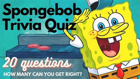 20 Fun Spongebob Trivia Questions Spongebob Squarepants Quiz Youtube