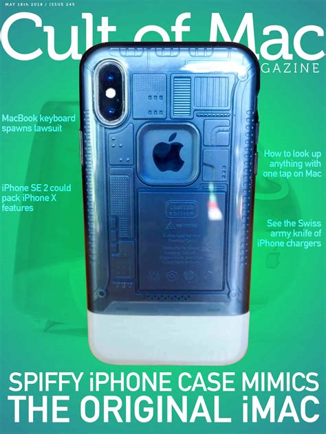 Cult Of Mac Magazine Spiffy Iphone Case Mimics The Original Imac And