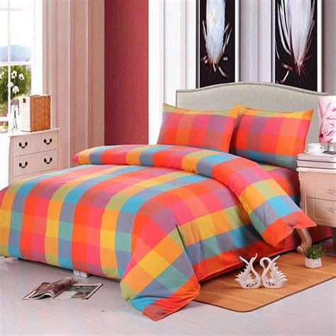 You will be the lucky one to get top selling yellow comforter on cheap.tbdress.com provides great variety products which includes designer wedding dresses, electronics, mobile phones, cable car technology, as well. Red Orange Yellow and Aqua Madras Plaid Print Simply Chic ...