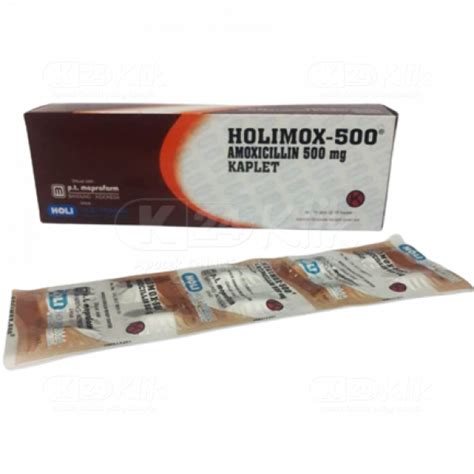 Amoxicillin Holi 500 Mg Tablet Manfaat Dosis Efe