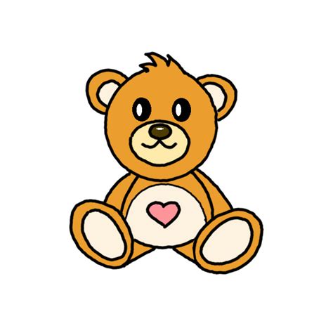 Lista 95 Imagen Teddy Bear Drawing Easy Step By Step Actualizar