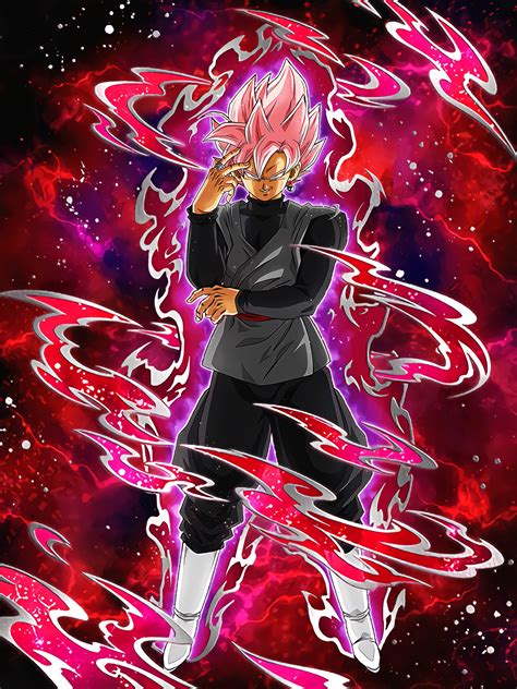beautiful domination goku black super saiyan rosé dragon ball z dokkan battle wikia fandom