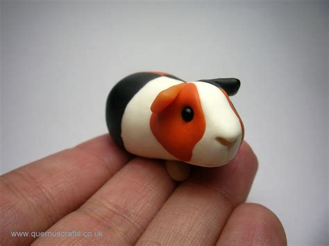Tricolour Mini Guinea Pig I Made The Body From White Clay Flickr