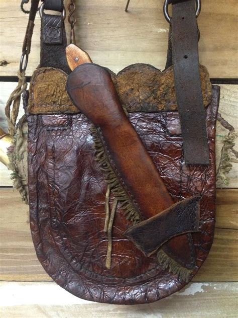 Possibles Bag Leather Bags Handmade Leather Projects Hunting Bags