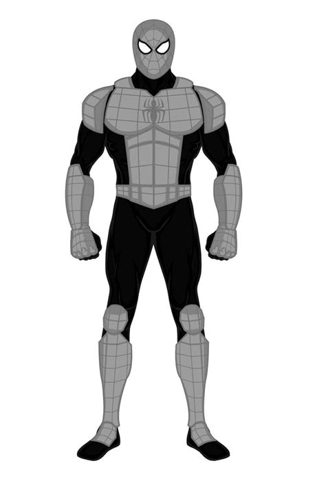 Spider Man Heromachine Spider Armor Mk I Suit By Aniartluke82 On