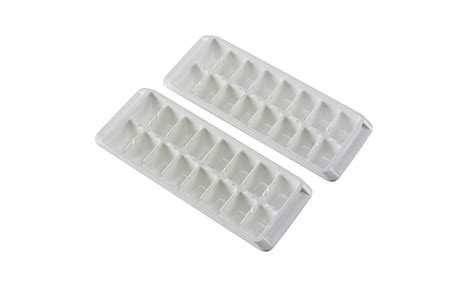 Good Cook 16681 Heavy Duty Plastic Ice Cube Tray 2 Count