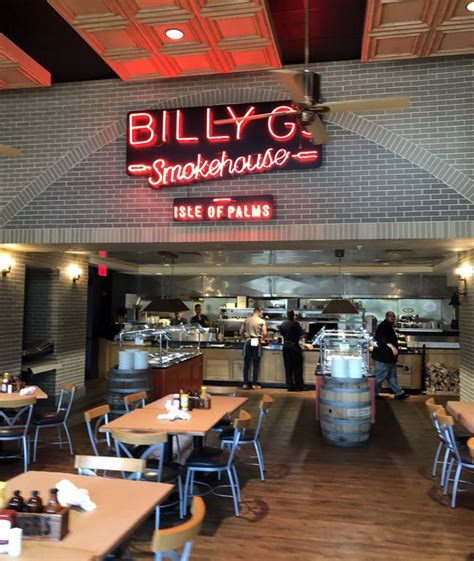 Billy Gs Smokehouse Restaurant On Isle Of Palms Sc Destination Bbq