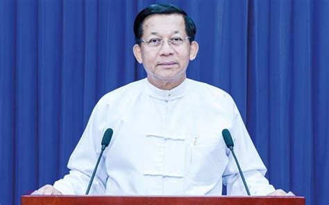 The Speech Delivered By The Republic Of The Union Of Myanmar State