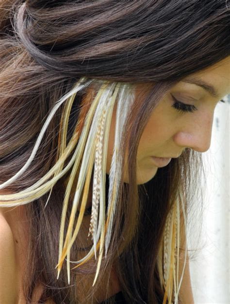 Items Similar To Feather Hair Extension On Etsy