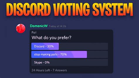 How To Make A Poll On Discord Youtube