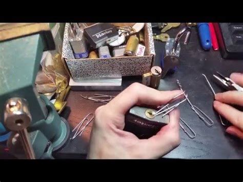 As we've mentioned in previous lock picking articles, the rake/tension wrench is the most versatile combo to carry for bypassing standard pin/tumbler and wafer locks. (62) Make lockpicks out of paperclips - YouTube | Paper clip, Emergency prepping, Paper clips